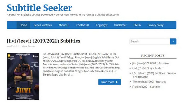 SubtitleSeeker Subdl Alternative