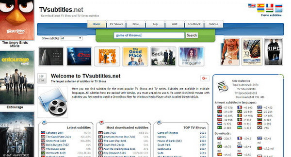TVsubtitles.net Subdl Alternative