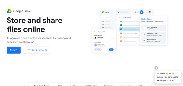 Google Drive Transfernow-alternativ