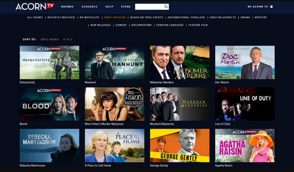 Alternative za Acorn TV Turkish123