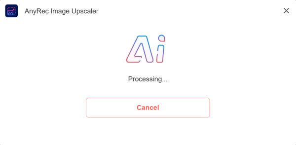 Upscale Image Anyrec