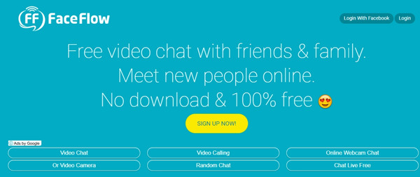 Online web cam chat