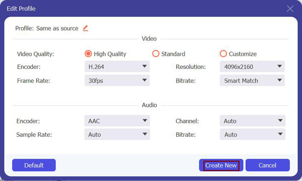 Ajustar la configuración de video