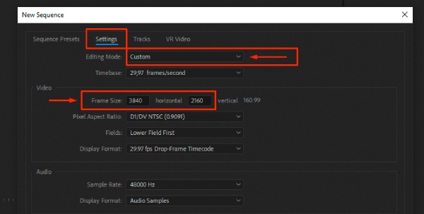 設定詳細分辨率