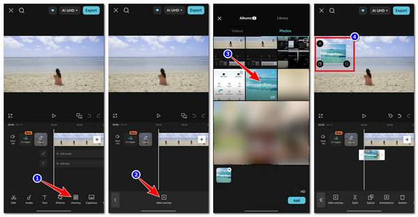 Capcut 導入 Gif 視頻
