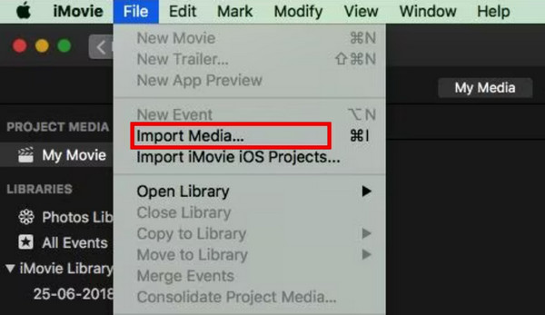 Import Media