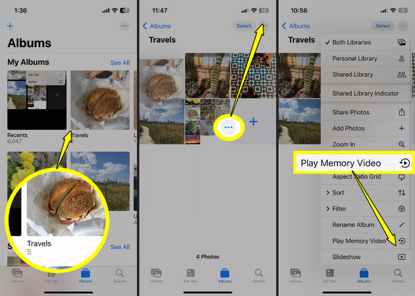 Fotografije Aplikacija Reproduciraj Memorija Video