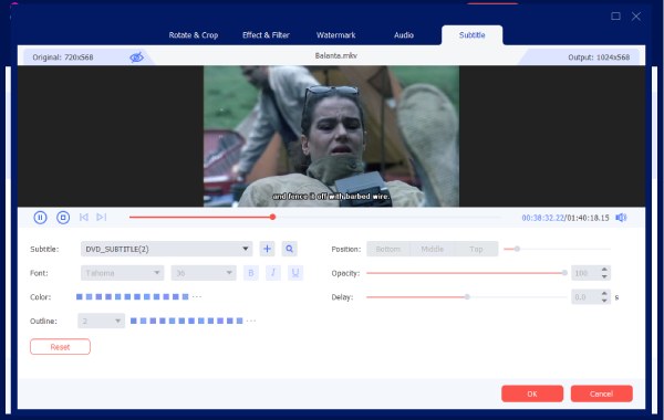 Lisää tekstityksiä AnyRec