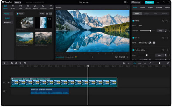 CapCut: Het beste programma voor het bewerken van YouTube-video's