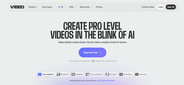 VEED.IO: Het beste programma voor het bewerken van YouTube-video's.