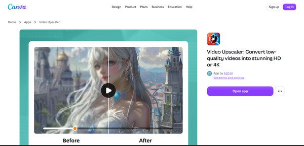 Upscaler video Canva