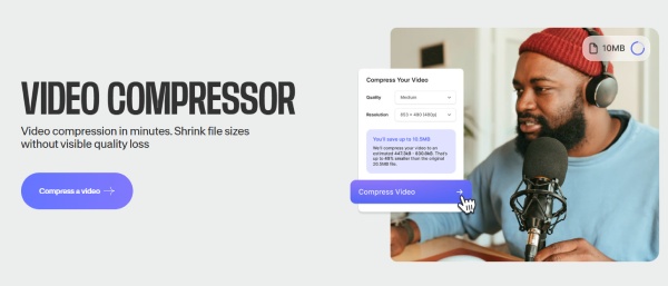 在线压缩 MP4 视频