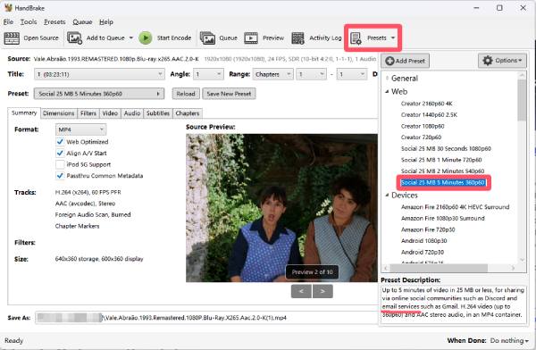 Paraméter kiválasztása Kézifék
