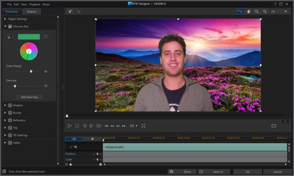 Software pro úpravu videa DJI Cyberlink