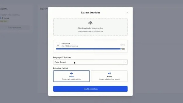 動画から字幕を抽出する