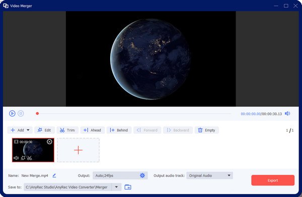 Sloučení videí AnyRec