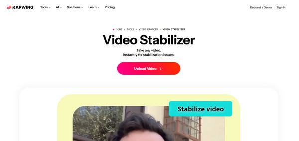 Stabilizator online Kapwing