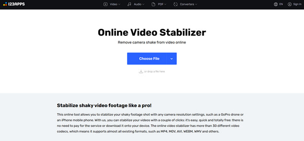 Stabilizator video online