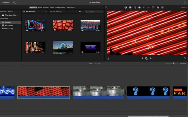 iMovie Free Slideshow Maker