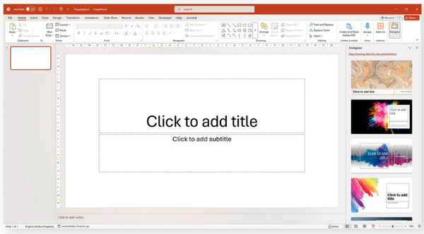 PowerPoint Free Slideshow Maker
