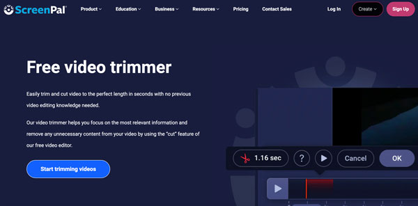 ScreenPal Gratis Videoklippare
