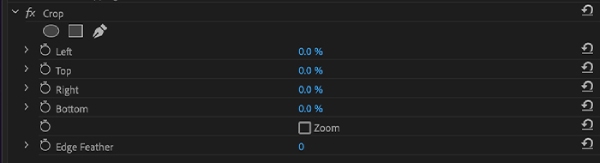 Brug den viste beskæring