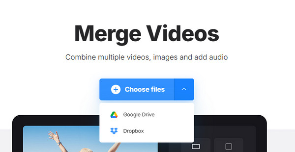 Clideo Video Merger