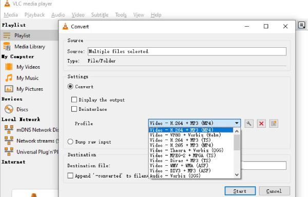 VLC medieafspiller