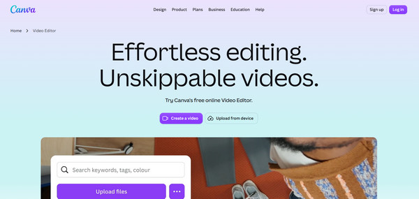 Canva Online Video Editor Bez znaku wodnego