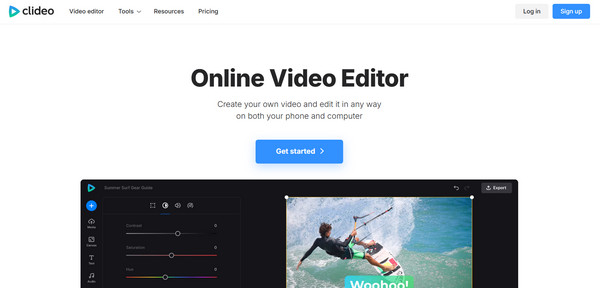 Clideo Online Video Editor Bez znaku wodnego
