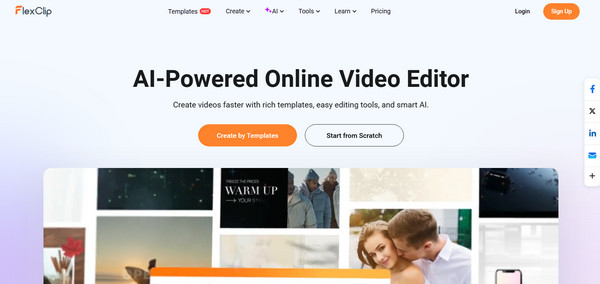Flexclip Online Video Editor Bez znaku wodnego