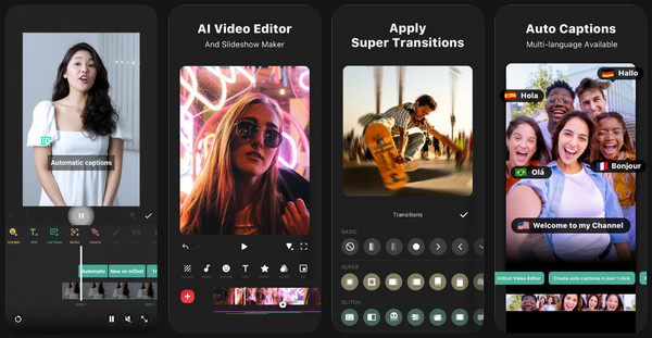 Inshot Reverse Video-app til mobil