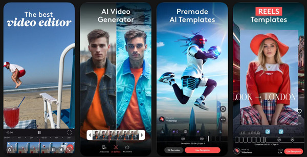 Videoleap Omvendt Video App Mobil