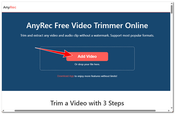 AnyRec में वीडियो आयात करें