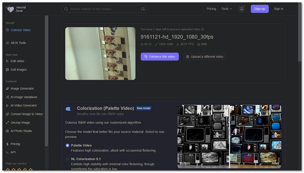 Colorizzatore video neutro