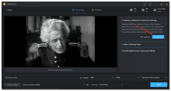 Colorizzatore video Unifab