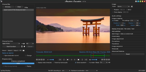 Video Compressor Shutter Encoder