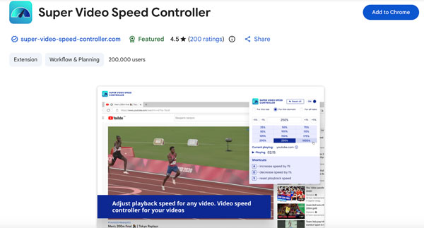 Super Video Speed Controller