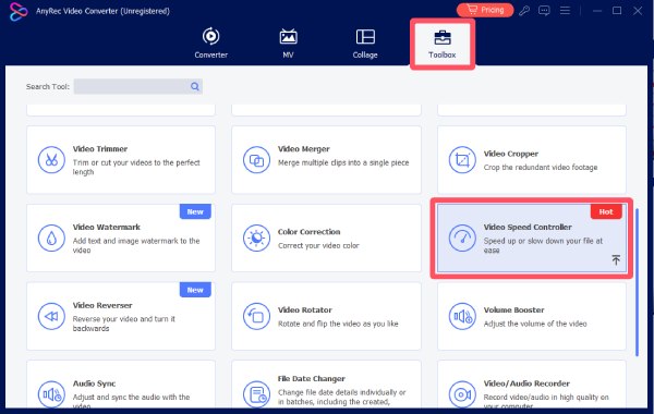 비디오 속도 컨트롤러 Anyrec
