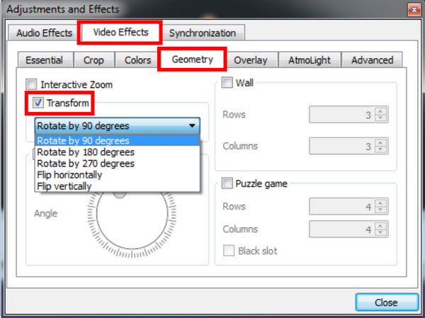 Effects Geometry Transform