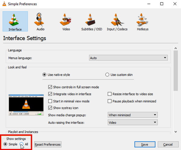 Simple Preferences