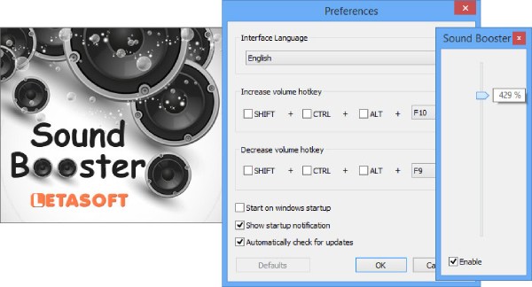 Volume Booster Letasoft