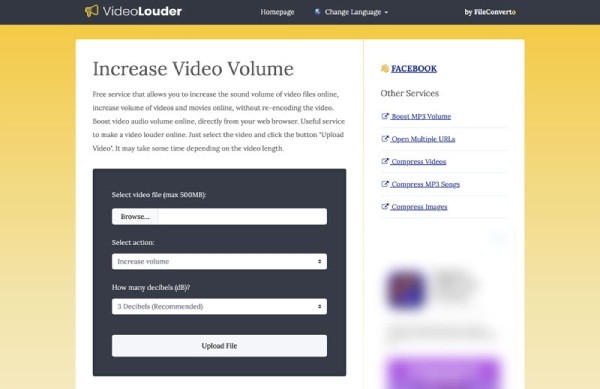 Volume Booster VideoLouder