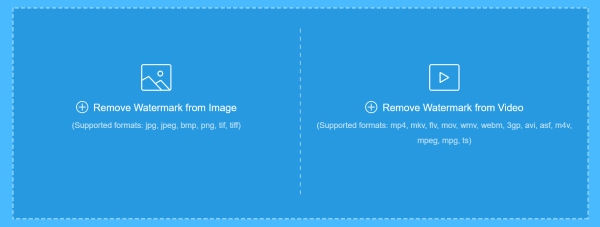 Online aplikace pro odstraňování vodoznaků