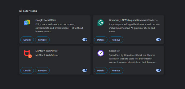 Desativar bloqueador de anúncios do navegador