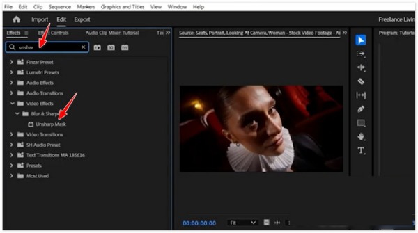 Apply Unsharpen Mask
