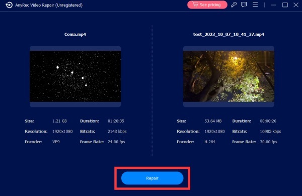 Tải video lên để sửa chữa