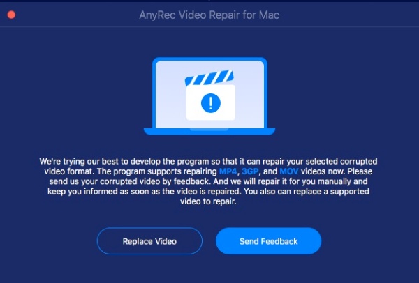 Poškozené soubory Mac
