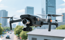 Reparatie drone video's