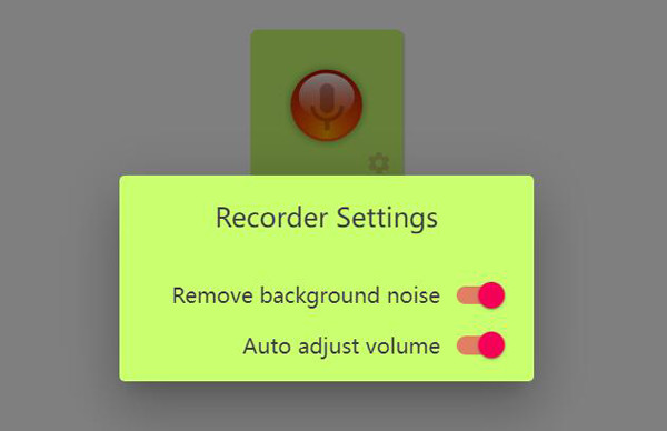 Remove Background Noise Vocaroo